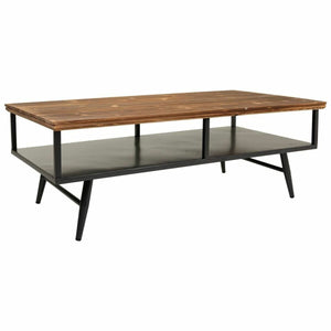 Centre Table Alexandra House Living Brown Grey Metal Mango wood 65 x 44 x 125 cm-0