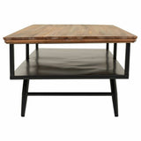 Centre Table Alexandra House Living Brown Grey Metal Mango wood 65 x 44 x 125 cm-3