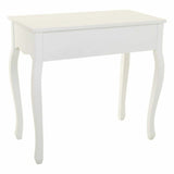 Hall Table with Drawers Alexandra House Living White Cream Metal Pine MDF Wood 40 x 76 x 135 cm-3