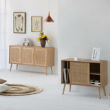 Sideboard Alexandra House Living Natural MDF Wood 71 x 41 x 120 cm-1