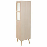 Cupboard Alexandra House Living Natural MDF Wood 173 x 40 x 46 cm-5