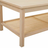 Centre Table Alexandra House Living Natural MDF Wood 46 x 60 x 120 cm-1