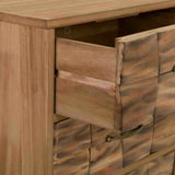 Chest of drawers Alexandra House Living Natural Paolownia wood 108 x 38 x 44 cm-3