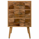 Chest of drawers Alexandra House Living Natural Paolownia wood 75 x 38 x 45 cm-6