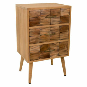 Chest of drawers Alexandra House Living Natural Paolownia wood 75 x 38 x 45 cm-0