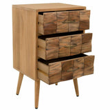 Chest of drawers Alexandra House Living Natural Paolownia wood 75 x 38 x 45 cm-5