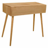 Hall Table with Drawers Alexandra House Living Natural Paolownia wood 43 x 79 x 87 cm-4