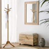 Wall mirror Alexandra House Living Natural MDF Wood 100 x 2 x 70 cm-5