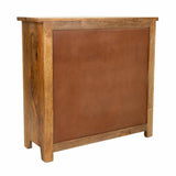 Sideboard Alexandra House Living Natural Brass Mango wood 33 x 102 x 102 cm-2