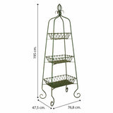 Shelves Alexandra House Living Green Iron 47 x 195 x 76 cm-1