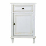 Nightstand Alexandra House Living White 36 x 72 x 45 cm-5