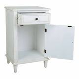 Nightstand Alexandra House Living White 36 x 72 x 45 cm-4