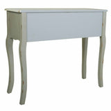 Hall Table with Drawers Alexandra House Living Grey Rattan Fir wood MDF Wood 33 x 77 x 90 cm-4