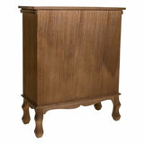 Hall Table with Drawers Alexandra House Living Brown Paolownia wood 30 x 80 x 65 cm-5