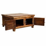 Centre Table Alexandra House Living Brown Wood 85 x 45 x 85 cm-3