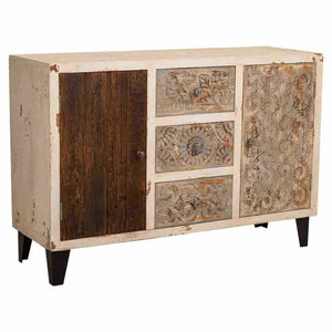 Sideboard Alexandra House Living Natural Mango wood 40 x 72 x 118 cm-0