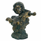 Decorative Figure Alexandra House Living Magnesium Music 35 x 61 x 61 cm-6