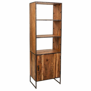 Shelves Alexandra House Living Natural Iron Acacia 40 x 180 x 60 cm-0