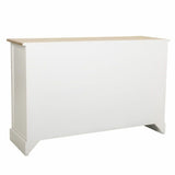 Sideboard Alexandra House Living White Paolownia wood MDF Wood 40 x 80 x 124 cm-1