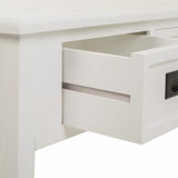 Centre Table Alexandra House Living White Pinewood MDF Wood 80 x 50 x 80 cm-3