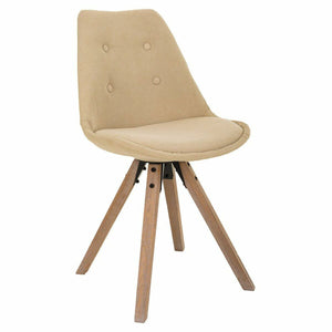 Dining Chair Alexandra House Living Cream 44 x 84 x 48 cm-0