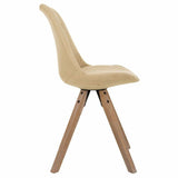 Dining Chair Alexandra House Living Cream 44 x 84 x 48 cm-1