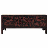 Occasional Furniture Alexandra House Living Red Fir wood MDF Wood 40 x 50 x 120 cm-5