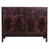 Sideboard Alexandra House Living Red Fir wood MDF Wood 36 x 106 x 136 cm-6