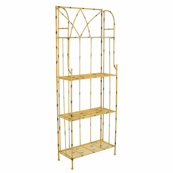 Shelves Alexandra House Living Yellow Ironwork 28 x 160 x 60 cm-0