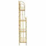 Shelves Alexandra House Living Yellow Ironwork 28 x 160 x 60 cm-5