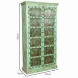 Cupboard Alexandra House Living Mango wood 42 x 199 x 105 cm-8