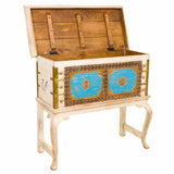 Chest Alexandra House Living Mango wood 40 x 80 x 90 cm-8