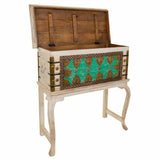 Chest Alexandra House Living Mango wood 41 x 90 x 90 cm-8