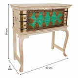 Chest Alexandra House Living Mango wood 41 x 90 x 90 cm-3