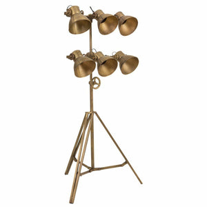 Floor Lamp Alexandra House Living Brass 20 x 176 x 60 cm-0