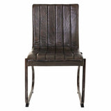 Dining Chair Alexandra House Living Black Dark grey 56 x 87 x 50 cm-6