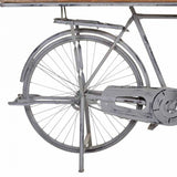 Hall Alexandra House Living Bike Silver Wood Iron 50 x 94 x 198 cm-4