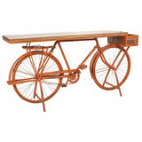 Hall Alexandra House Living Bike Copper Wood Iron 50 x 94 x 198 cm-0