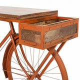 Hall Alexandra House Living Bike Copper Wood Iron 50 x 94 x 198 cm-5