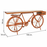 Hall Alexandra House Living Bike Copper Wood Iron 50 x 94 x 198 cm-1