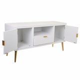 Sideboard Alexandra House Living White Golden 40 x 61 x 121 cm-7