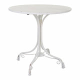 Table Alexandra House Living White 80 x 78 x 80 cm-0