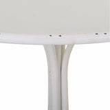 Table Alexandra House Living White 80 x 78 x 80 cm-6