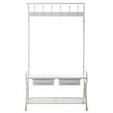 Hall Alexandra House Living White Iron 39 x 183 x 104 cm-8