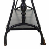 Hall Alexandra House Living Black Iron 43 x 81 x 122 cm-3