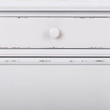 Sideboard Alexandra House Living White Iron 40 x 80 x 150 cm-3