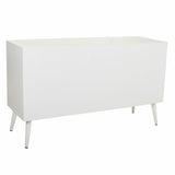 Sideboard Alexandra House Living White Silver Bamboo MDF Wood 41 x 71 x 120 cm-3