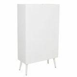 Shoe cupboard Alexandra House Living White 32 x 120 x 70 cm Grille-6