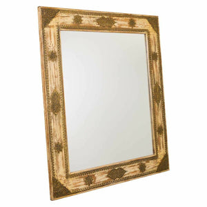 Wall mirror Alexandra House Living Mango wood 3 x 125 x 109 cm-0