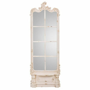 Wall mirror Alexandra House Living Fir wood Mirror 215 x 7 x 75 cm-0